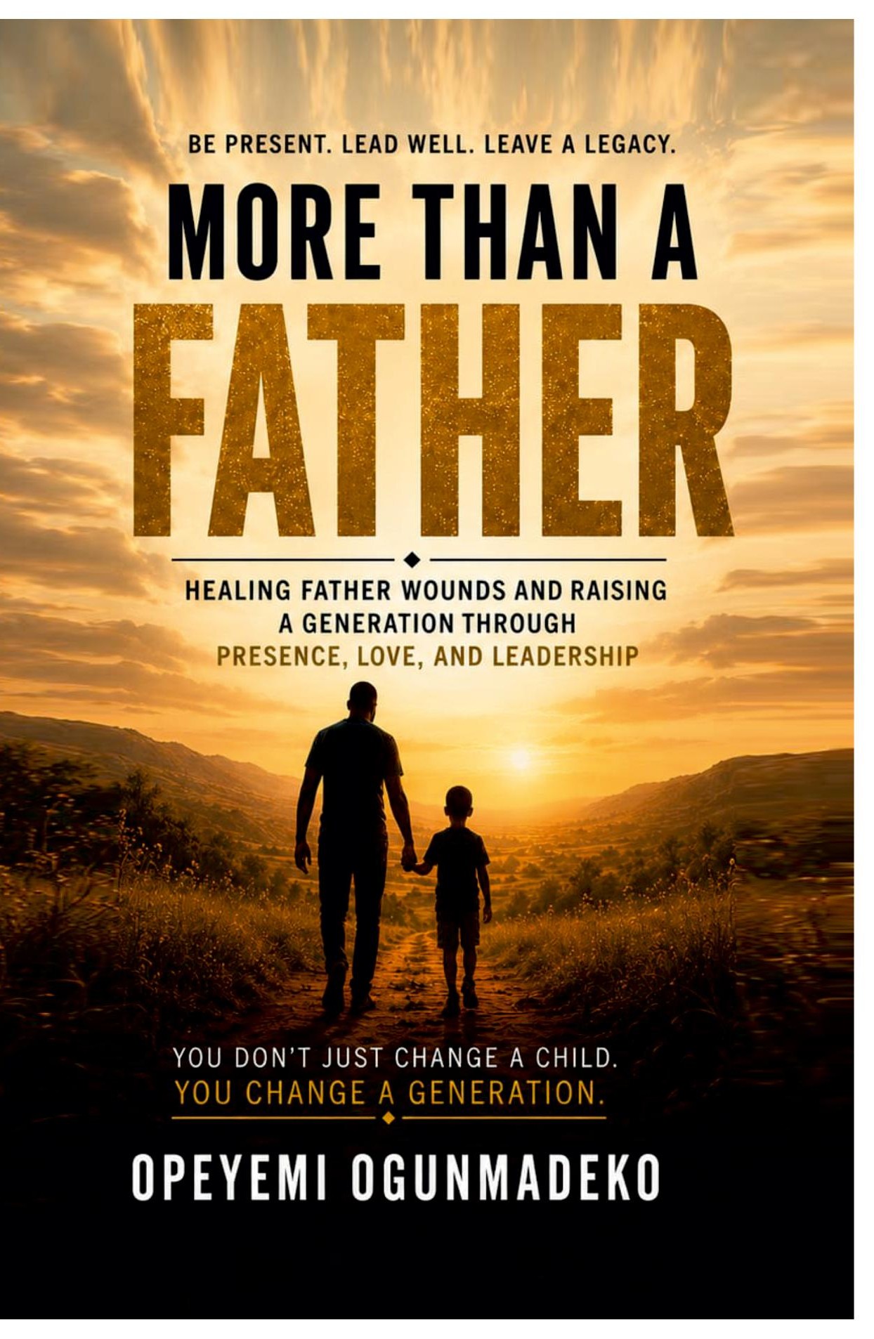 Book cover: More Than a Father by Opeyemi Ogunmadeko